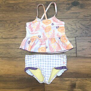 Pink Chicken Purple Bikini Swimsuit